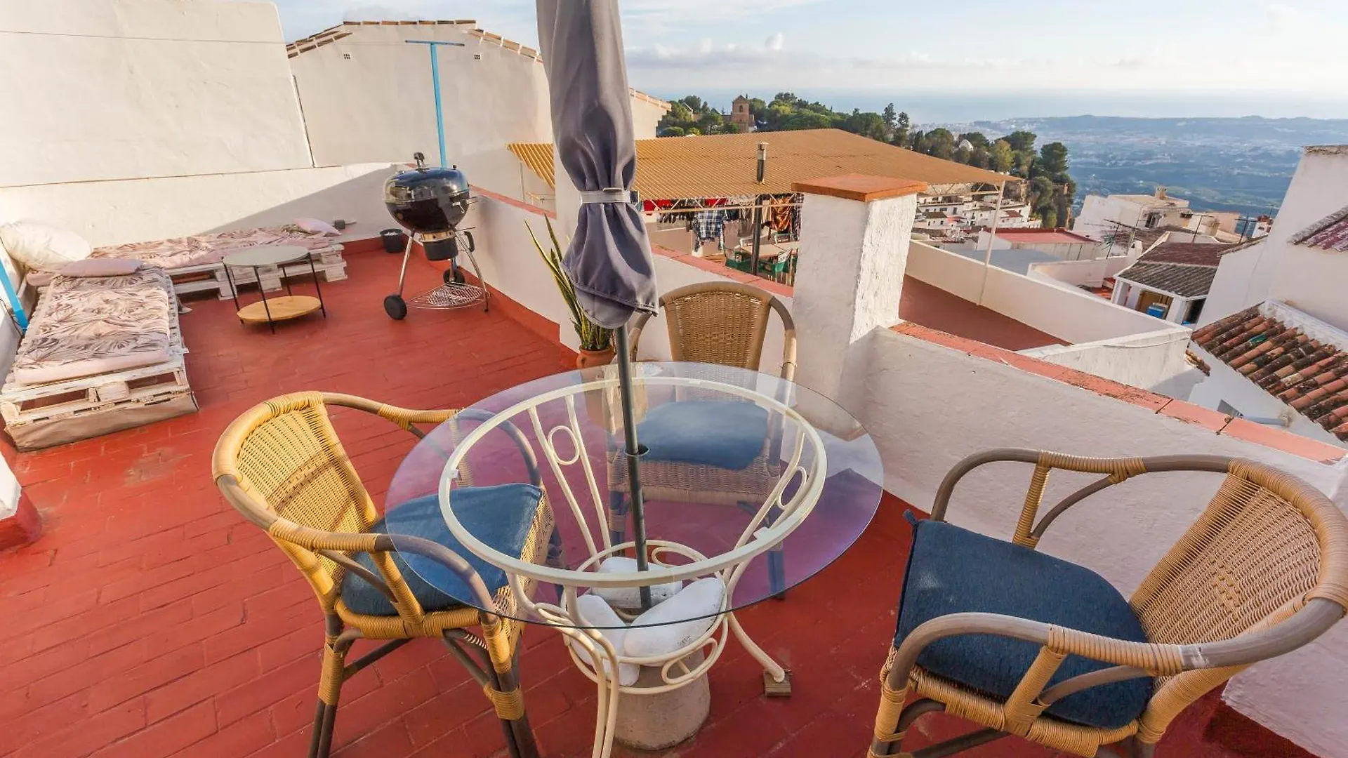 Apartmán Cute Andalusian Townhouse With Terrace And Views. Mijas Španělsko